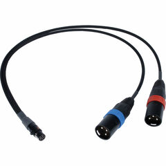 Sescom LN2MIC-ZMH4-MON Line Out to Camera Mic In Headphone Tap Cable