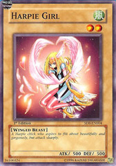 Harpie Girl - SD8-EN004 - Common - Unlimited Edition