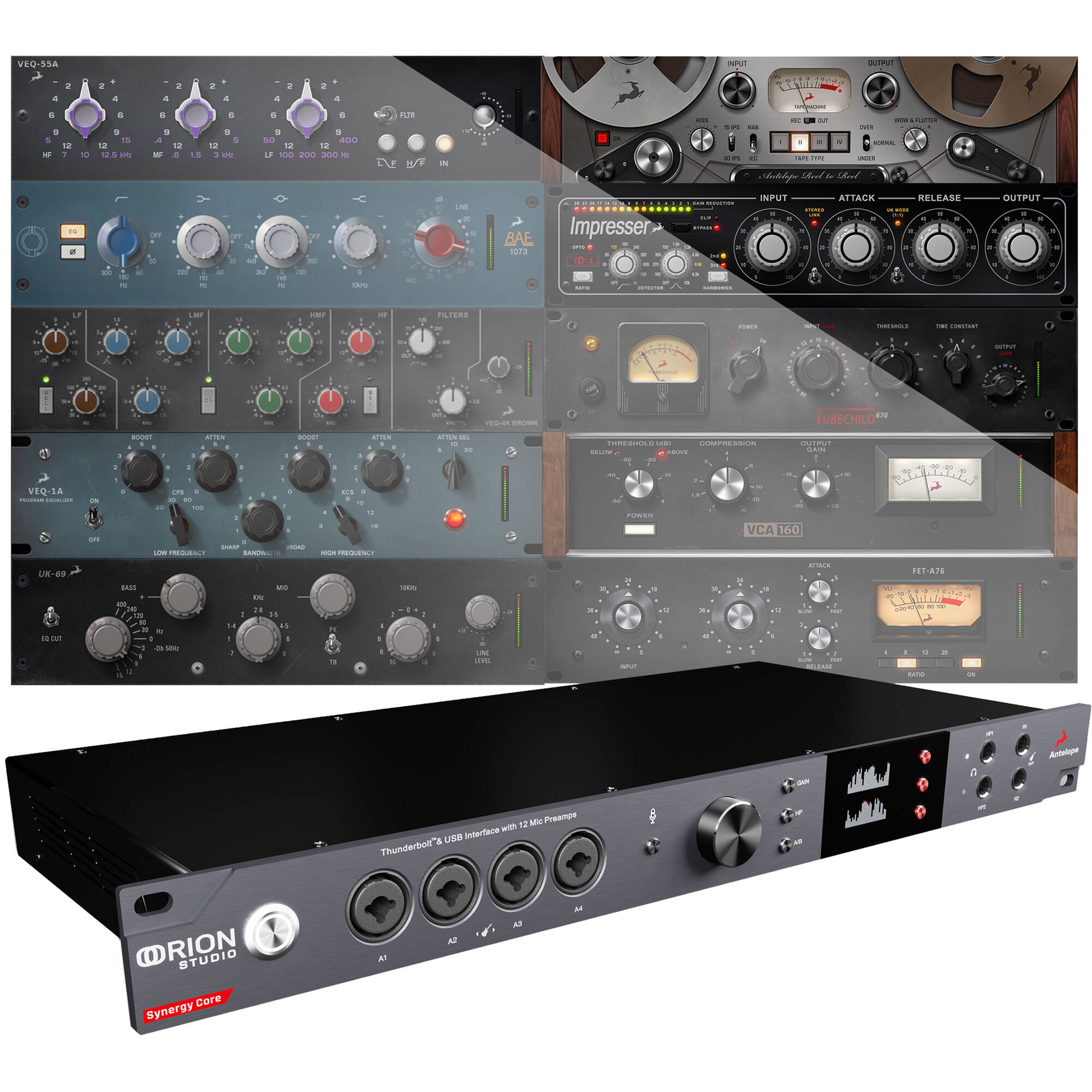 MOTU 828es 28x32 Thunderbolt/USB Audio Interface