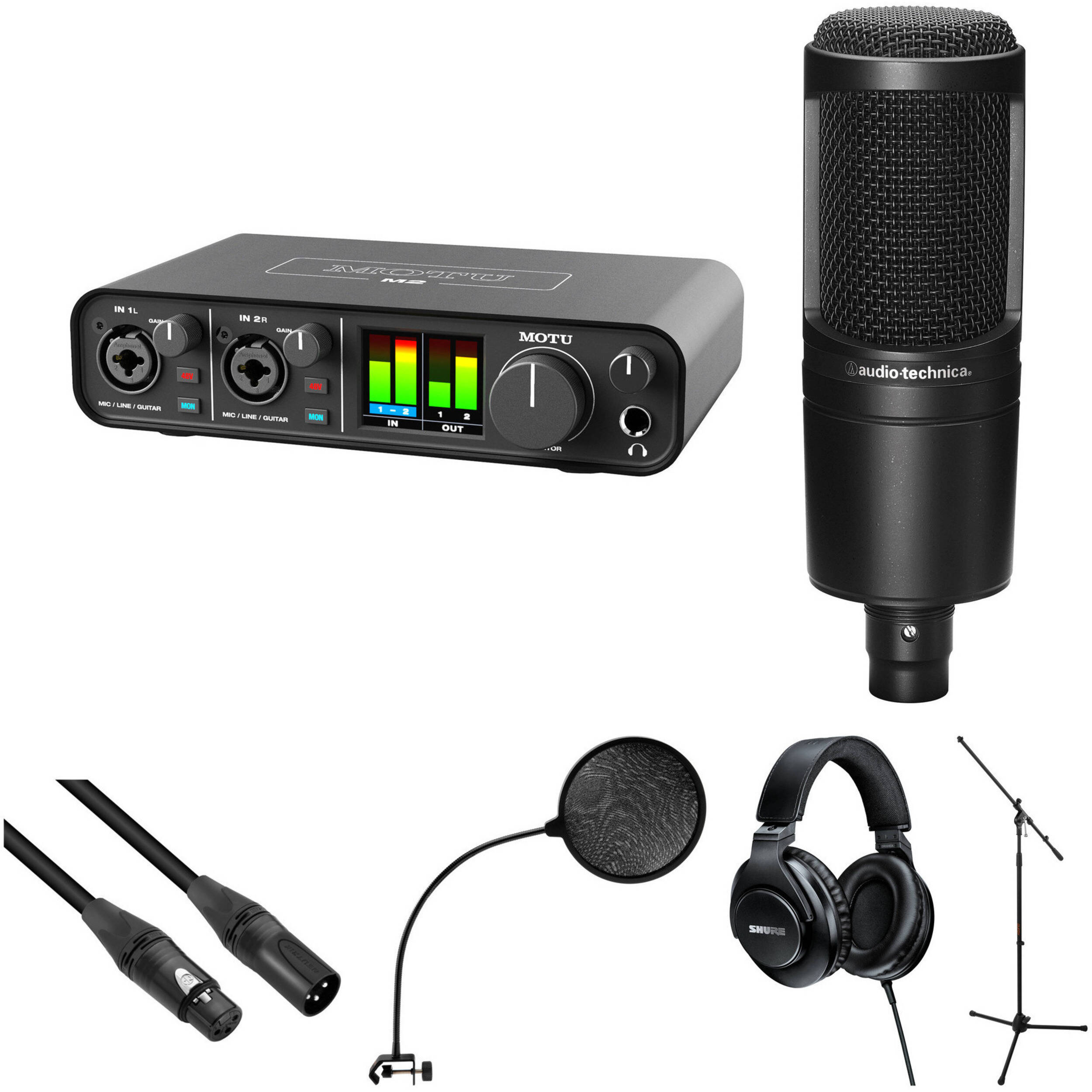BOYA BY-AM1 Dual-Channel USB 2 Audio Mixer