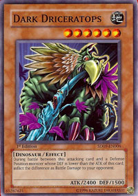 Dark Driceratops - SD09-EN006 - Common - Unlimited Edition