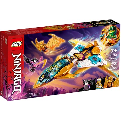 LEGO Zanes Golden Dragon Jet