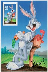 Bugs Bunny, 10th Stamp Imperf Panel