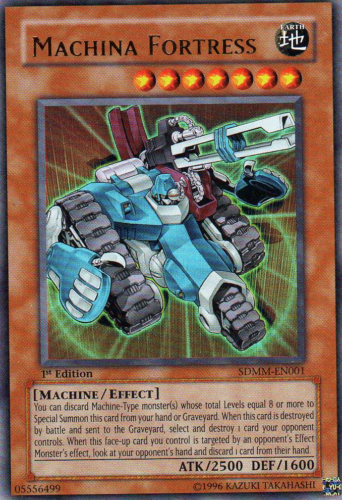 Machina Fortress - SDMM-EN001 - Ultra Rare - Unlimited Edition