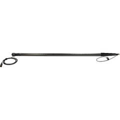 K-Tek KP9TA Mighty Boom 6-Section Graphite Boompole with Coiled Cable & Transmitter Adapter (9.3')