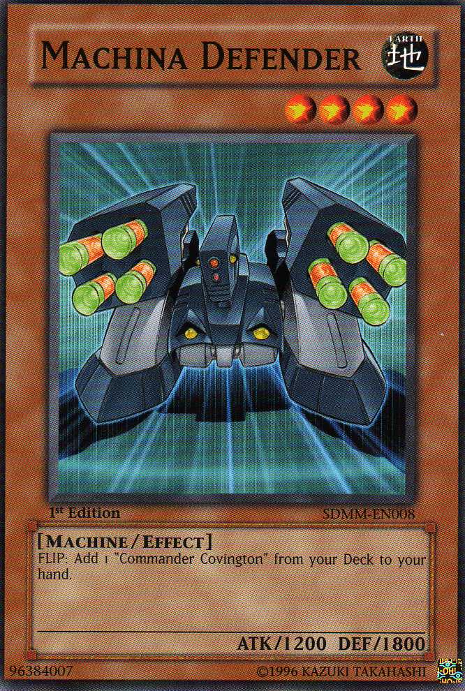 Machina Defender - SDMM-EN008 - Common - Unlimited Edition