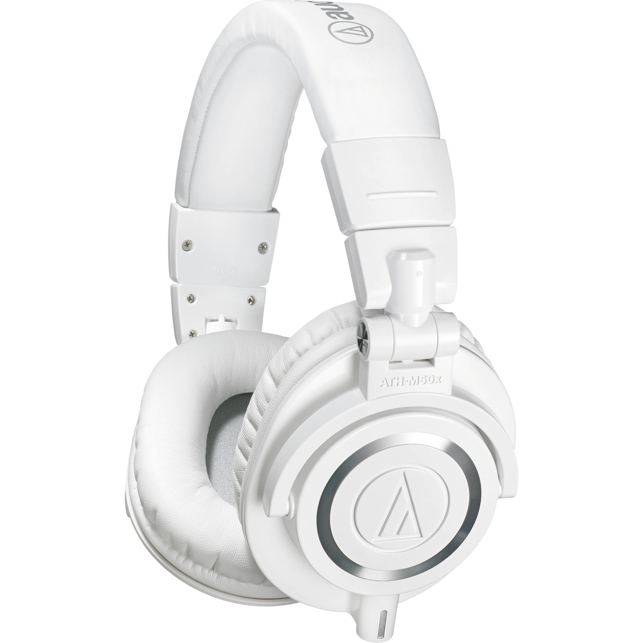 Audio-Technica ATH-M50x Closed-Back Monitor Headphones (White)