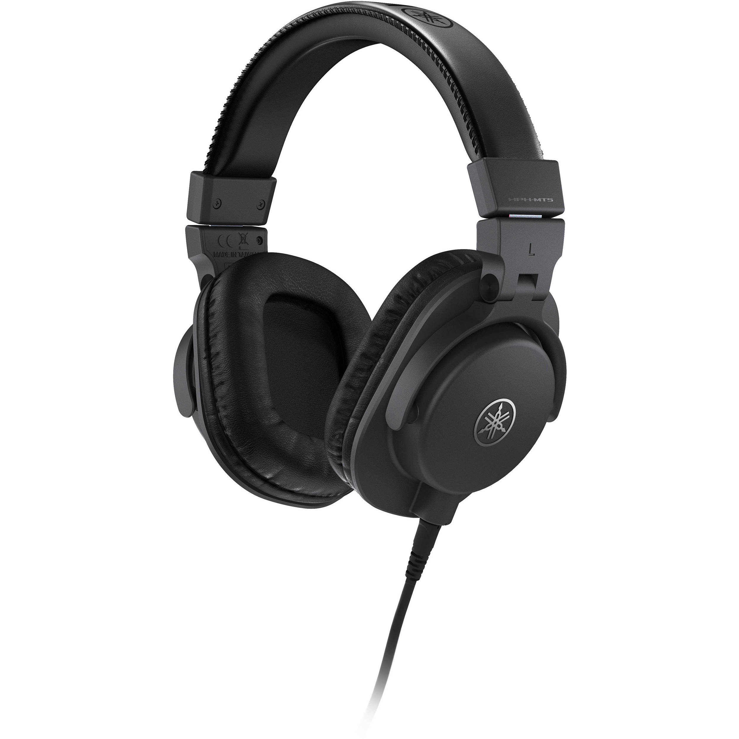 Yamaha HPH-MT5 Studio Monitor Headphones (Black)