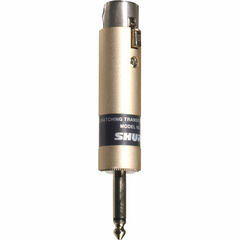 Shure Microphone Matching Transformer XLR Female to 1/4