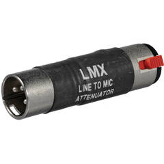 Pro Co Sound LMX In-Line Barrel XLR Mic to 1/4