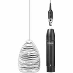 Shure MX391 Microflex Cardioid Boundary Microphone (White)
