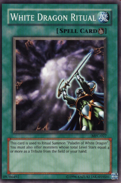 Rituel du Dragon Blanc - MFC-027 - Commun - edition illimitee // Magicians Force - MFC