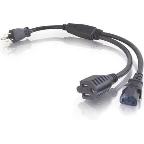 Hosa Technology Black Electrical Extension Cable  - 1.5