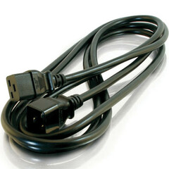 Maximm Cable 360° Rotating Flat Plug 16 AWG Extension Cord (3', Black)