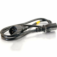 Maximm Cable 360° Rotating Flat Plug 14 AWG Extension Cord (1', White)