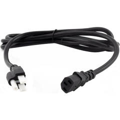 Maximm Cable Angled Plug Extension Cord with Hook System (1', White)