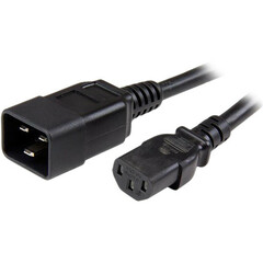 Maximm Cable 360° Rotating Flat Plug 16 AWG Extension Cord (6', Black)