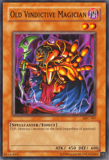 Old Vindictive Magician - MFC-067 - Common - Unlimited Edition