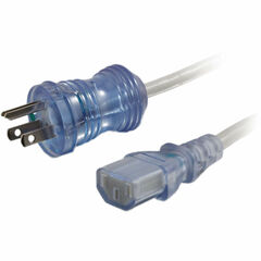 Maximm Cable Angled Plug Extension Cord with Hook System (3', White)