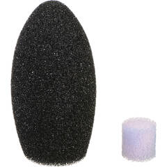 On-Stage Foam Windscreen for Handheld Microphones (5-Pack, Black)