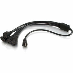 StarTech NEMA 5-15P to C19 Power Cord (14 AWG, 3')
