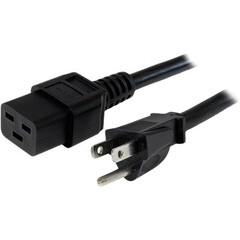 Maximm Cable 360° Rotating Flat Plug 16 AWG Extension Cord (15', Black)