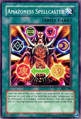 Amazoness Spellcaster - MFC-084 - Common - Unlimited Edition