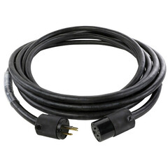 Watson AC Power Extension Cord (16 AWG, Gray, 100')