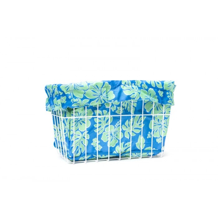 Cruiser Candy Blue/Green Hibiscus Basket Liner