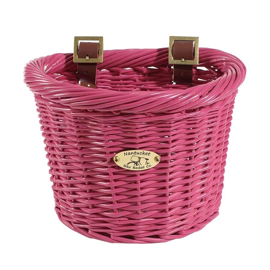 Nantucket, Gull, Basket, Pink, 10x7.5x7.5