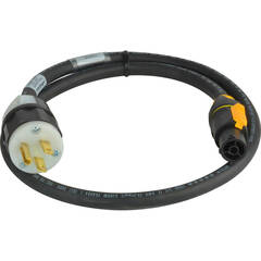 Pro Co Sound E-Cord Electrical Extension Cord with 3 Outlet Power Block (12-Gauge) - 50'