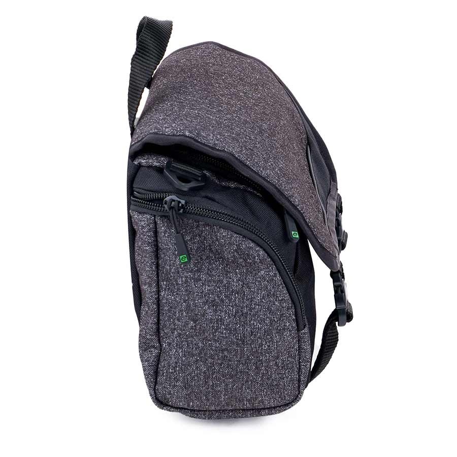 Evo, Quick Release Handlebar Bag, Black