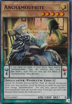 Anchamoufrite - OP20-EN007 - Super Rare - Unlimited Edition