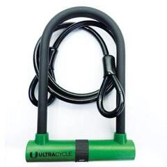 Ultracycle Key Bicycle U-Lock Shackle w/Cable 4.25 x 8