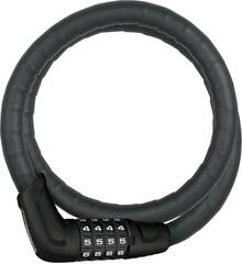 Abus Tresorflex 6615 Combination Coiled Cable Lock 120cm x 15mm With Mount Black