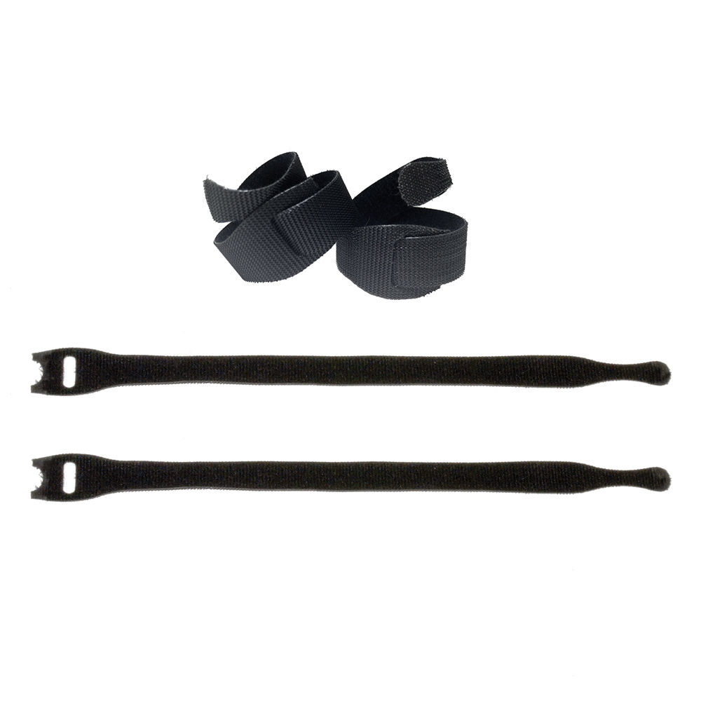 ProAm USA 8 Hook-and-Loop Fastener Cable Ties (4-Pack)
