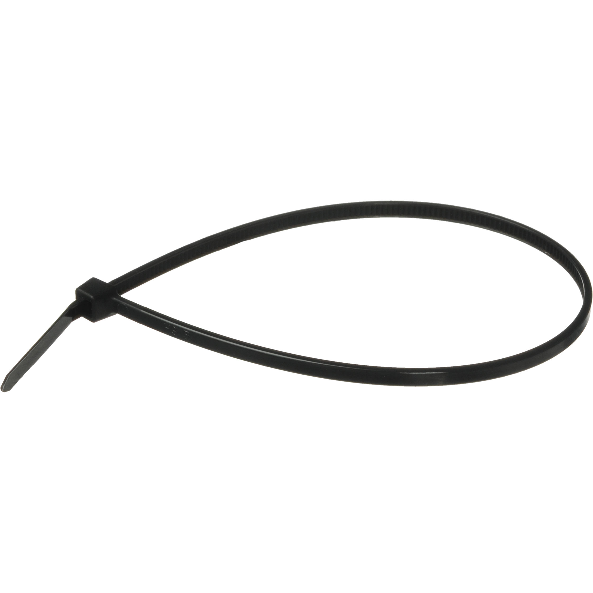 Pearstone 8 Plastic Cable Ties - Black (20-Pack)