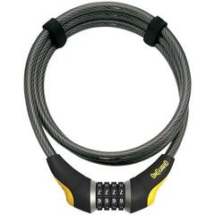 OnGuard Akita Non-Coiled Combo Cable 12