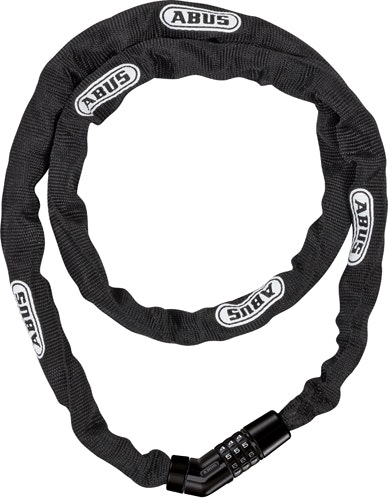 Abus Steel-O-Chain 4804C/110 Combo Black