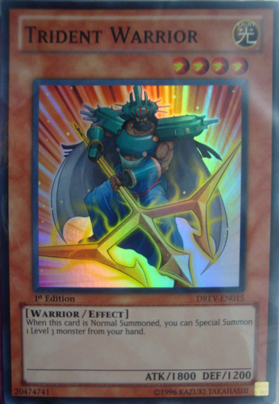Trident Warrior - DREV-EN015 - Super Rare - edition illimitee // Duelist Revolution - DREV