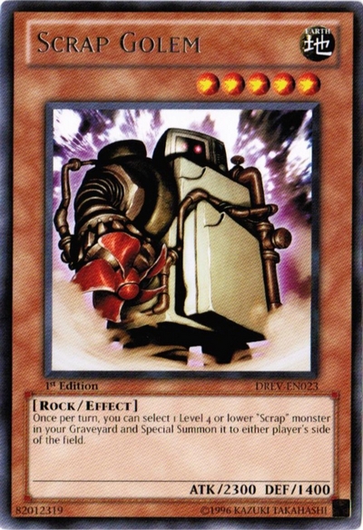 Scrap Golem - DREV-EN023 - Rare - Unlimited Edition