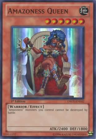 Amazoness Queen - DREV-EN032 - Super Rare - Unlimited Edition Amazoness Queen - DREV-EN032 - Super Rare - Unlimited Edition