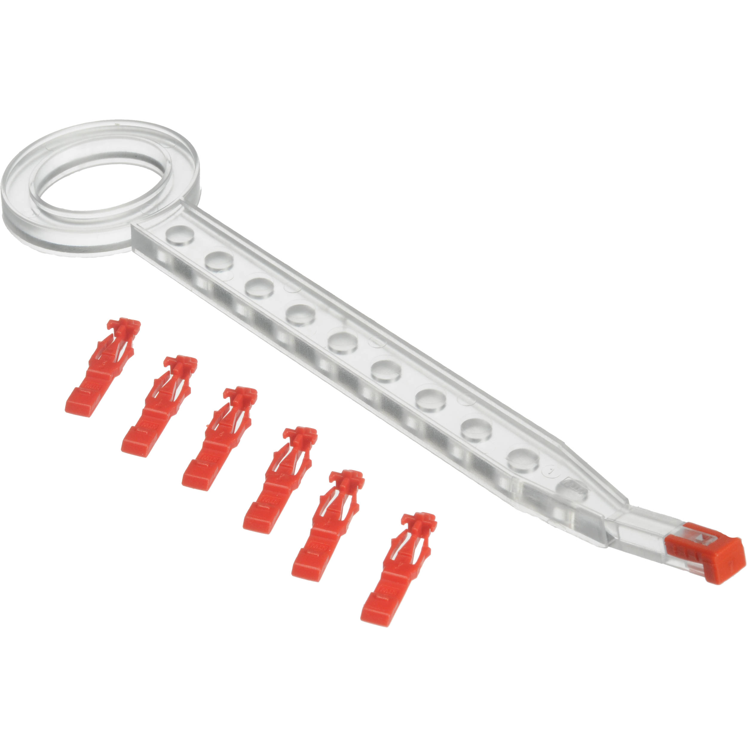 Eclipse Tools QuikZip Tie Ends (200-Pack, White)