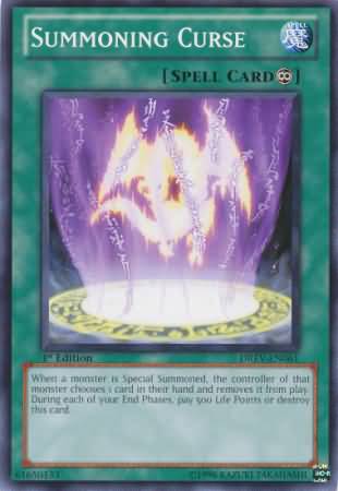 Summoning Curse - DREV-EN061 - Common - Unlimited Edition