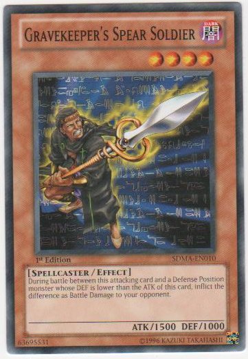 Gravekeepers Spear Soldier - SDMA-EN010 - Common - Unlimited Edition