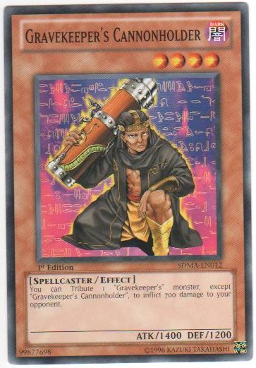 Gravekeepers Cannonholder - SDMA-EN012 - Common - Unlimited Edition