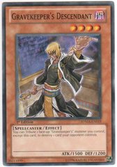 Gravekeeper's Descendant - SDMA-EN019 - Common - Unlimited Edition