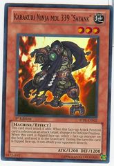 Karakuri Ninja mdl 339 Sazank - STBL-EN022 - Super Rare - Unlimited Edition