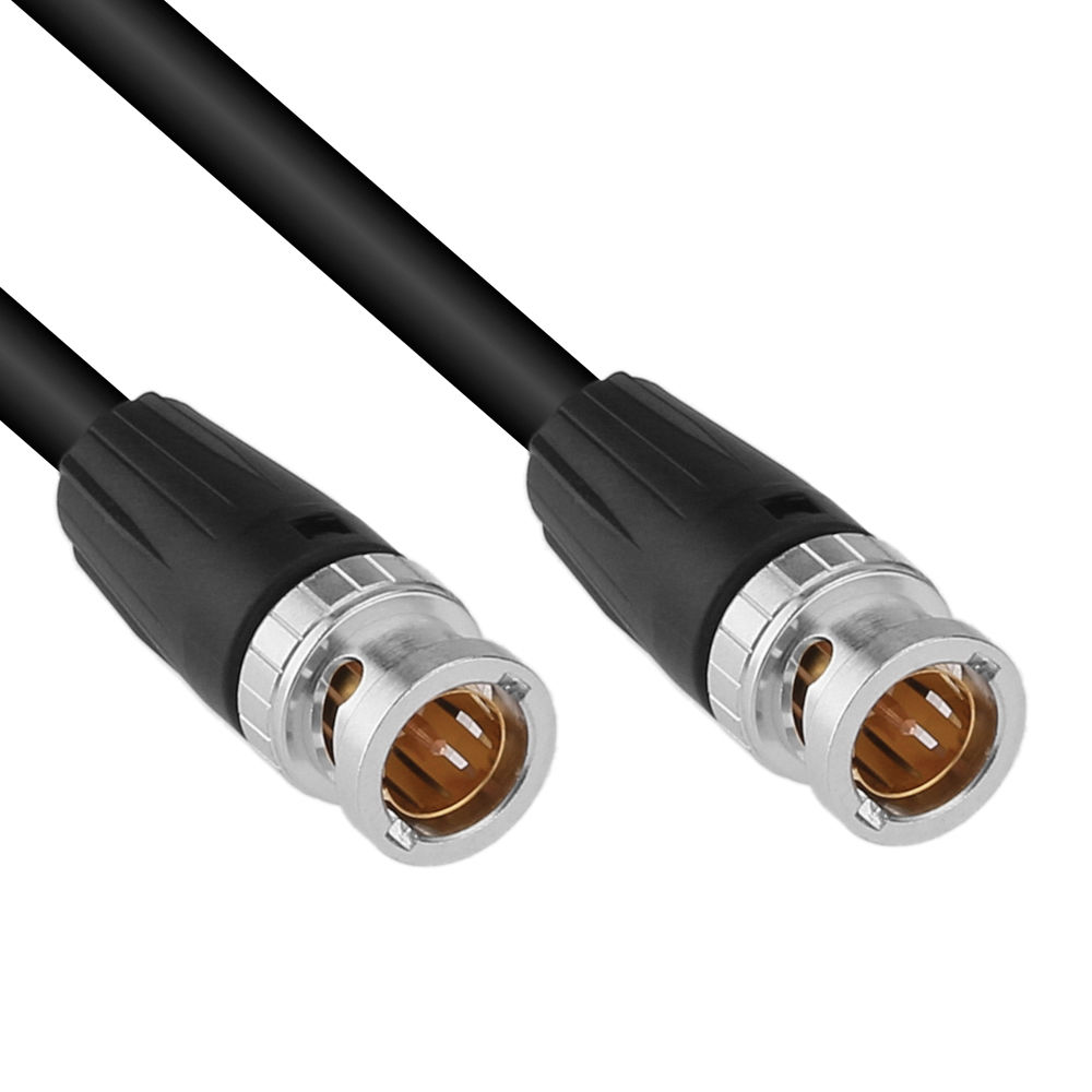 SHAPE Skinny 90° BNC Cable (Red, 12)