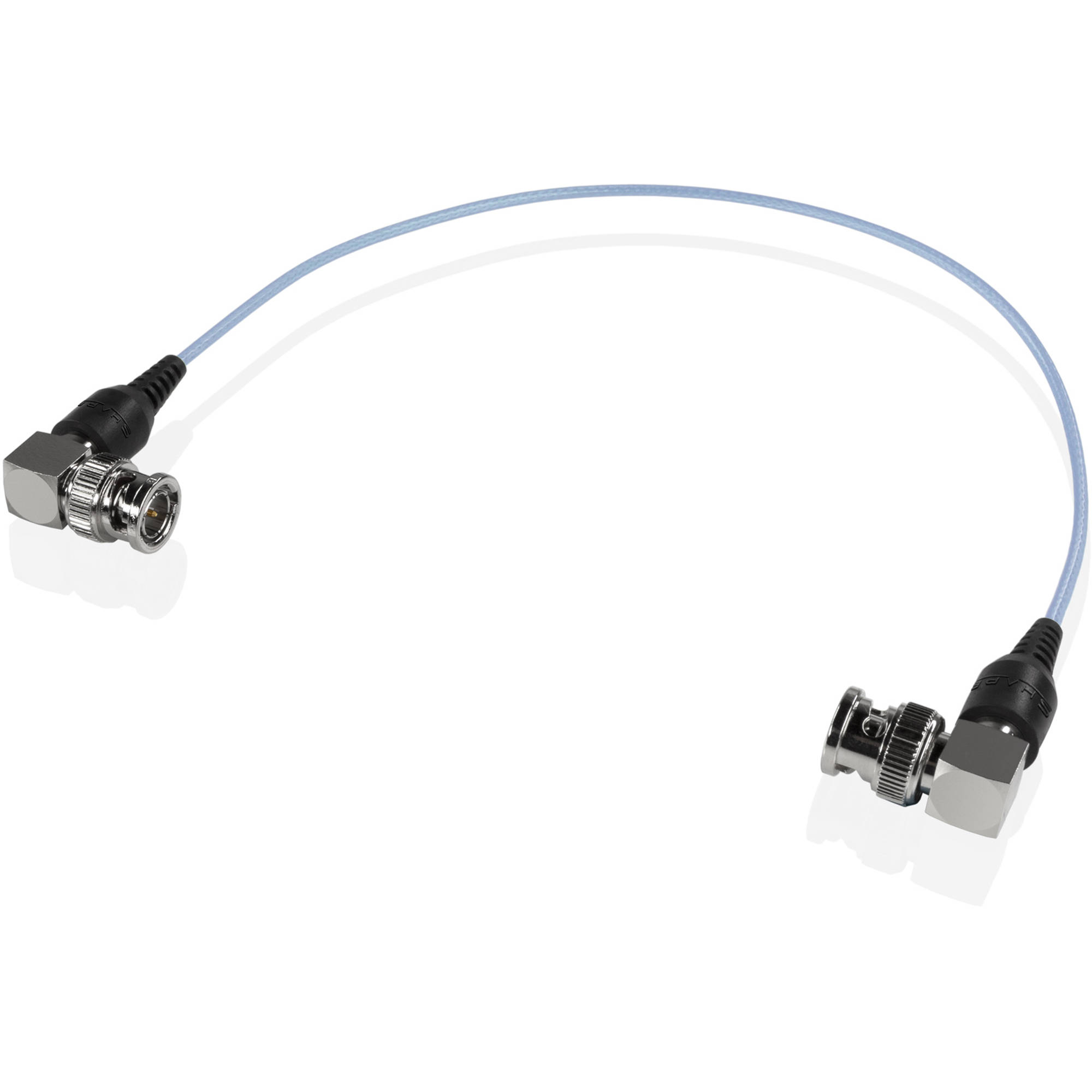 SHAPE Skinny 90° BNC Cable (Blue, 6)